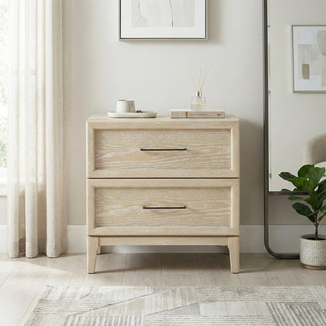 Oakmont Light Brown Night Stand from Homelegance - Luna Furniture