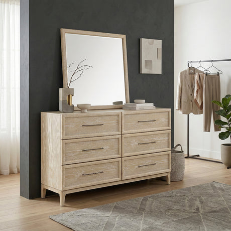 Oakmont Light Brown Mirror from Homelegance - Luna Furniture