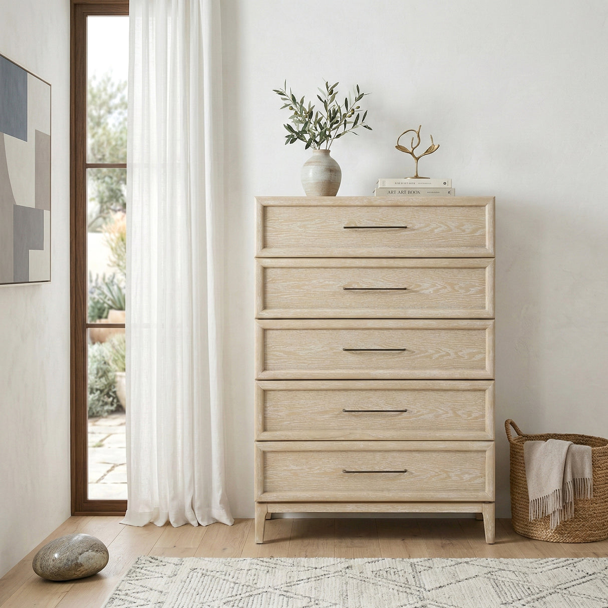 Oakmont Light Brown Chest from Homelegance - Luna Furniture