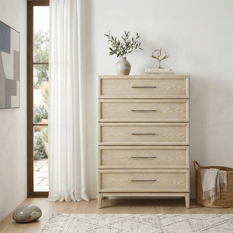 Oakmont Light Brown Chest from Homelegance - Luna Furniture
