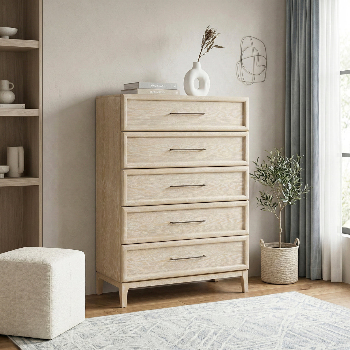 Oakmont Light Brown Chest from Homelegance - Luna Furniture