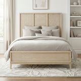 Oakmont Light Brown Eastern King Bed from Homelegance - Luna Furniture