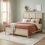Oakmont Light Brown Eastern King Bed from Homelegance - Luna Furniture