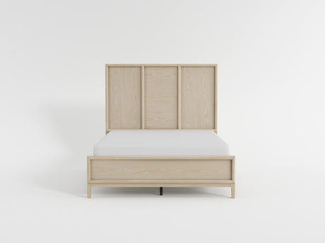 Oakmont Light Brown Eastern King Panel Bed from Homelegance - Luna Furniture