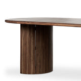 Paden Outdoor Dining Table-94" in Stained Toasted Brown-FSC from Four Hands - Luna Furniture