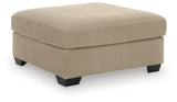 SimpleJoy Sand Oversized Accent Ottoman from Ashley - Luna Furniture