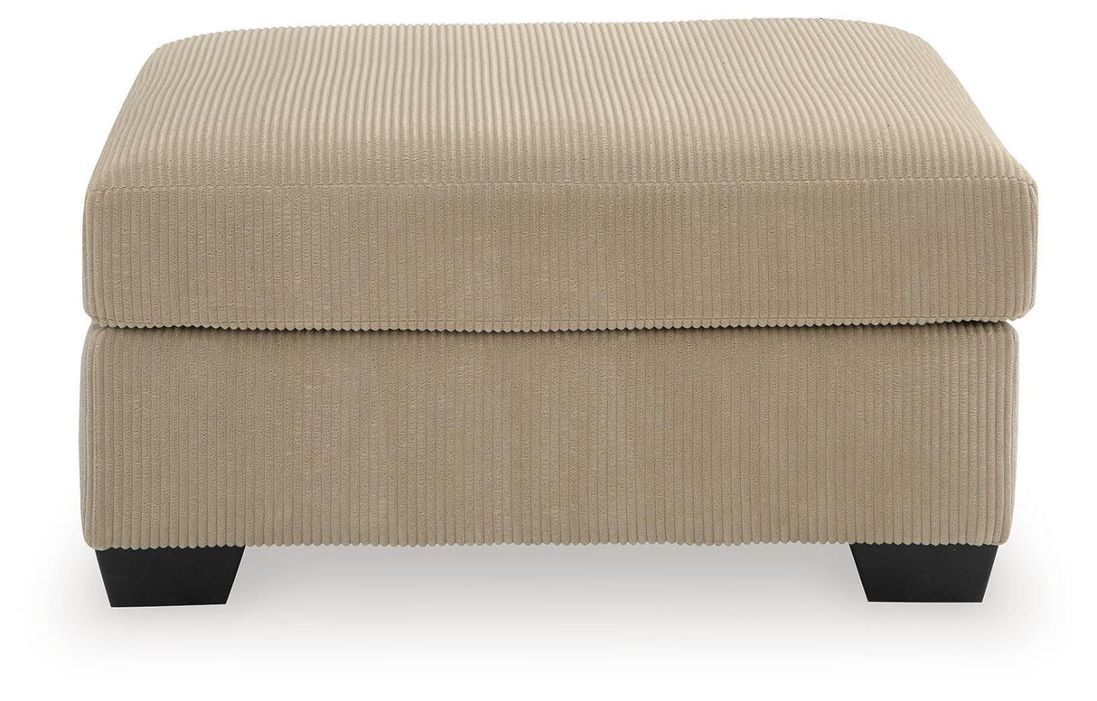 SimpleJoy Sand Oversized Accent Ottoman from Ashley - Luna Furniture
