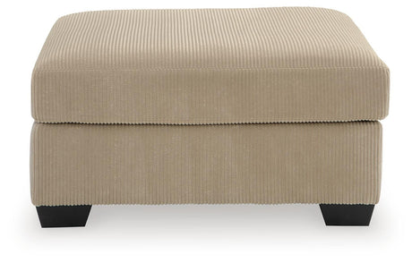 SimpleJoy Sand Oversized Accent Ottoman from Ashley - Luna Furniture