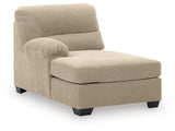 SimpleJoy Sand Left-Arm Facing Corner Chaise from Ashley Furniture - Luna Furniture