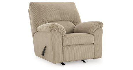 SimpleJoy Sand Recliner from Ashley - Luna Furniture