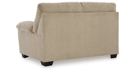 SimpleJoy Sand Loveseat from Ashley - Luna Furniture