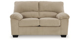 SimpleJoy Sand Loveseat from Ashley - Luna Furniture
