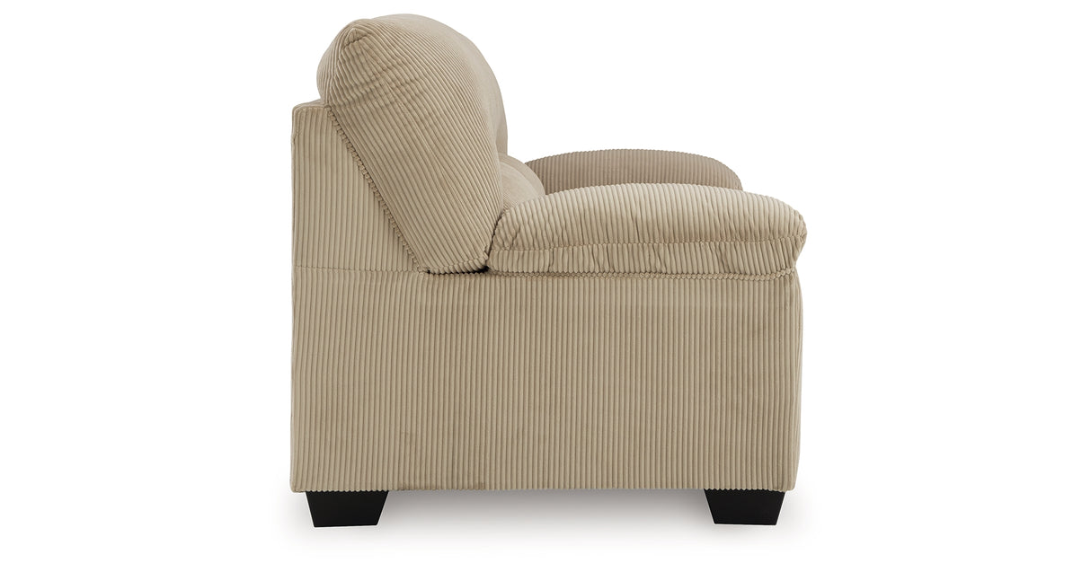 SimpleJoy Sand Loveseat from Ashley - Luna Furniture
