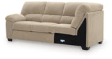 SimpleJoy Sand Left-Arm Facing Sofa with Corner Wedge from Ashley Furniture - Luna Furniture