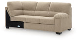 SimpleJoy Sand Right-Arm Facing Sofa with Corner Wedge from Ashley Furniture - Luna Furniture