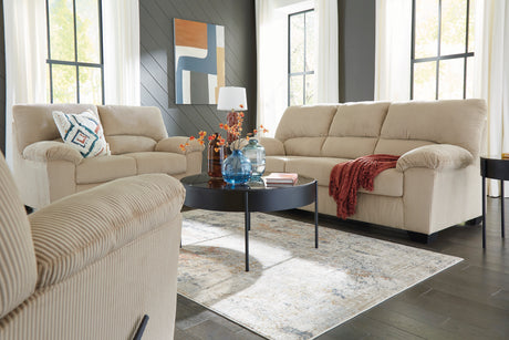 SimpleJoy Sand Living Room Set from Ashley - Luna Furniture