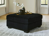 SimpleJoy Onyx Oversized Accent Ottoman from Ashley - Luna Furniture
