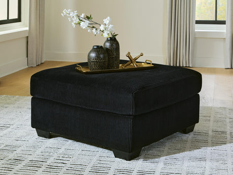 SimpleJoy Onyx Oversized Accent Ottoman from Ashley Furniture - Luna Furniture