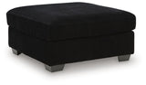 SimpleJoy Onyx Oversized Accent Ottoman from Ashley - Luna Furniture