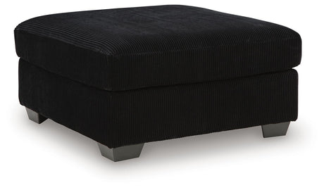 SimpleJoy Onyx Oversized Accent Ottoman from Ashley - Luna Furniture