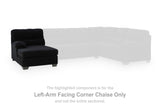 SimpleJoy Onyx Left-Arm Facing Corner Chaise from Ashley Furniture - Luna Furniture