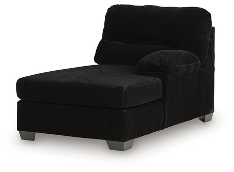 SimpleJoy Onyx Right-Arm Facing Corner Chaise from Ashley - Luna Furniture