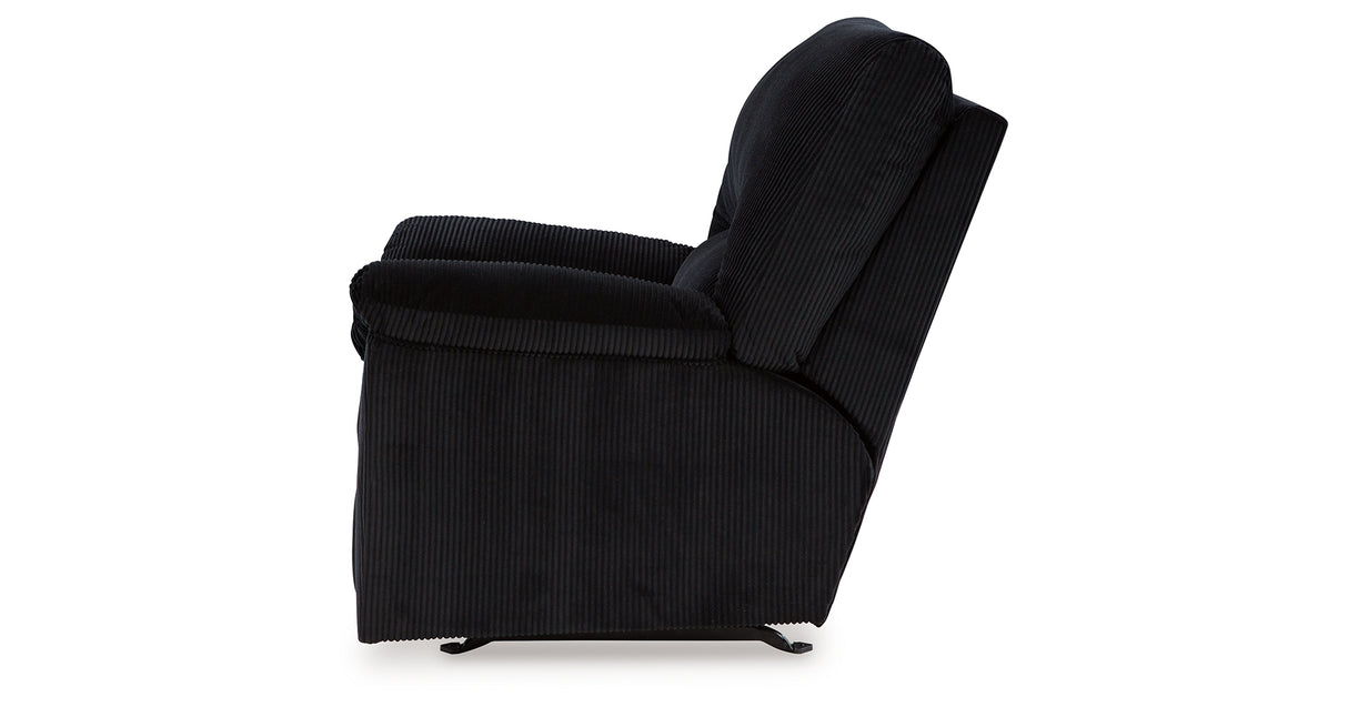 SimpleJoy Onyx Recliner from Ashley - Luna Furniture