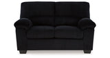 SimpleJoy Onyx Loveseat from Ashley - Luna Furniture