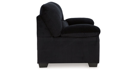 SimpleJoy Onyx Loveseat from Ashley - Luna Furniture