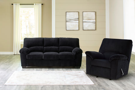 SimpleJoy Onyx Living Room Set from Ashley - Luna Furniture