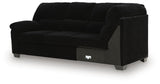 SimpleJoy Onyx Left-Arm Facing Sofa with Corner Wedge from Ashley Furniture - Luna Furniture