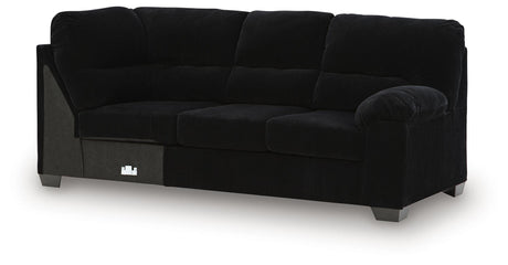 SimpleJoy Onyx Right-Arm Facing Sofa with Corner Wedge from Ashley - Luna Furniture