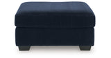 SimpleJoy Navy Oversized Accent Ottoman from Ashley Furniture - Luna Furniture