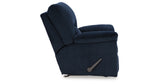 SimpleJoy Navy Recliner from Ashley - Luna Furniture