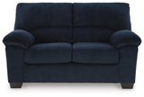 SimpleJoy Navy Living Room Set from Ashley Furniture - Luna Furniture