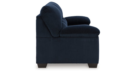 SimpleJoy Navy Sofa from Ashley - Luna Furniture