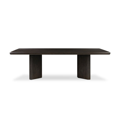 Castro Dining Table in Dark Espresso Reclaimed French Oak from Four Hands - Luna Furniture