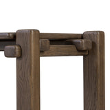 Marcia Console Table in Grey Reclaimed French Oak from Four Hands - Luna Furniture