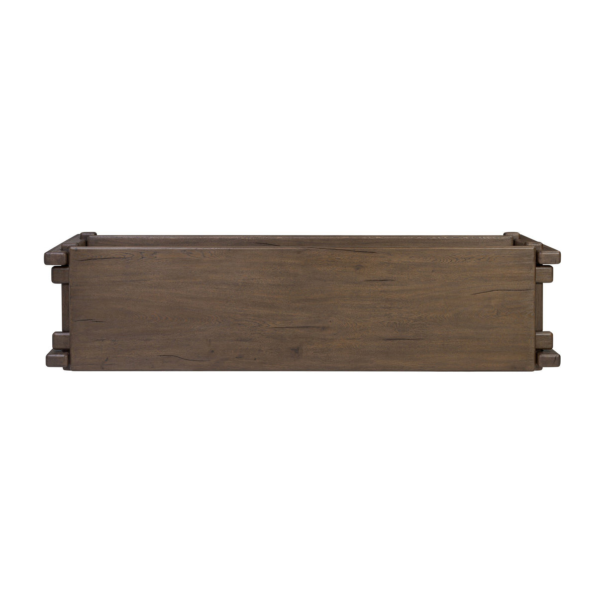 Marcia Console Table in Grey Reclaimed French Oak from Four Hands - Luna Furniture