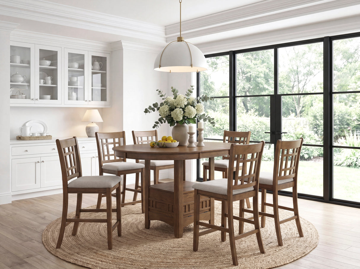 2423BR-24 Counter Height Chair from Homelegance - Luna Furniture