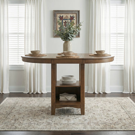 Junipero Espresso Extendable Counter Height Table from Homelegance - Luna Furniture