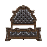 Gilmartin Dark Brown 4pc Set (QB+NS+DR+MR) from Homelegance - Luna Furniture