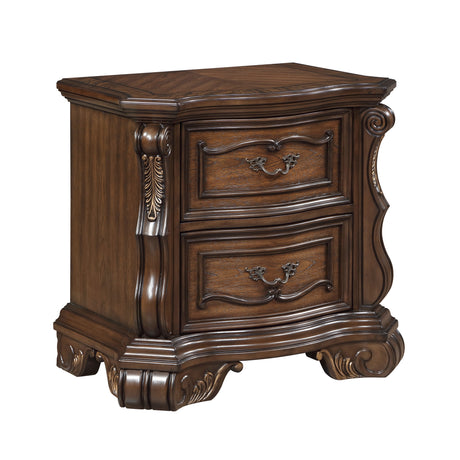Gilmartin Dark Brown 5pc Set (QB+NS+DR+MR+CH) from Homelegance - Luna Furniture