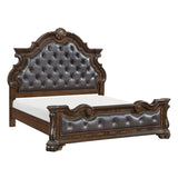 Gilmartin Dark Brown Eastern King Bed from Homelegance - Luna Furniture