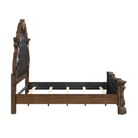 Gilmartin Dark Brown Panel Bedroom Set from Homelegance - Luna Furniture