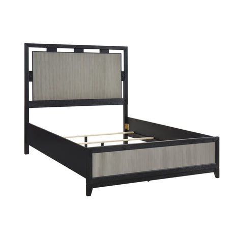 Garrison Charcoal 5pc Set (QB+NS+DR+MR+CH) from Homelegance - Luna Furniture
