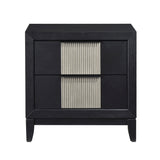 Garrison Charcoal/Gray LED Panel Bedroom Set from Homelegance - Luna Furniture