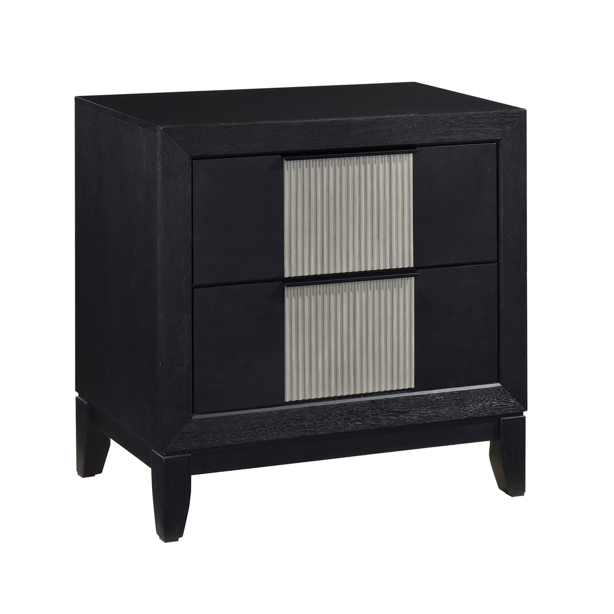 Garrison Charcoal/Gray LED Panel Bedroom Set from Homelegance - Luna Furniture
