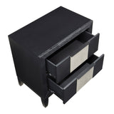 Garrison Charcoal/Gray LED Panel Bedroom Set from Homelegance - Luna Furniture