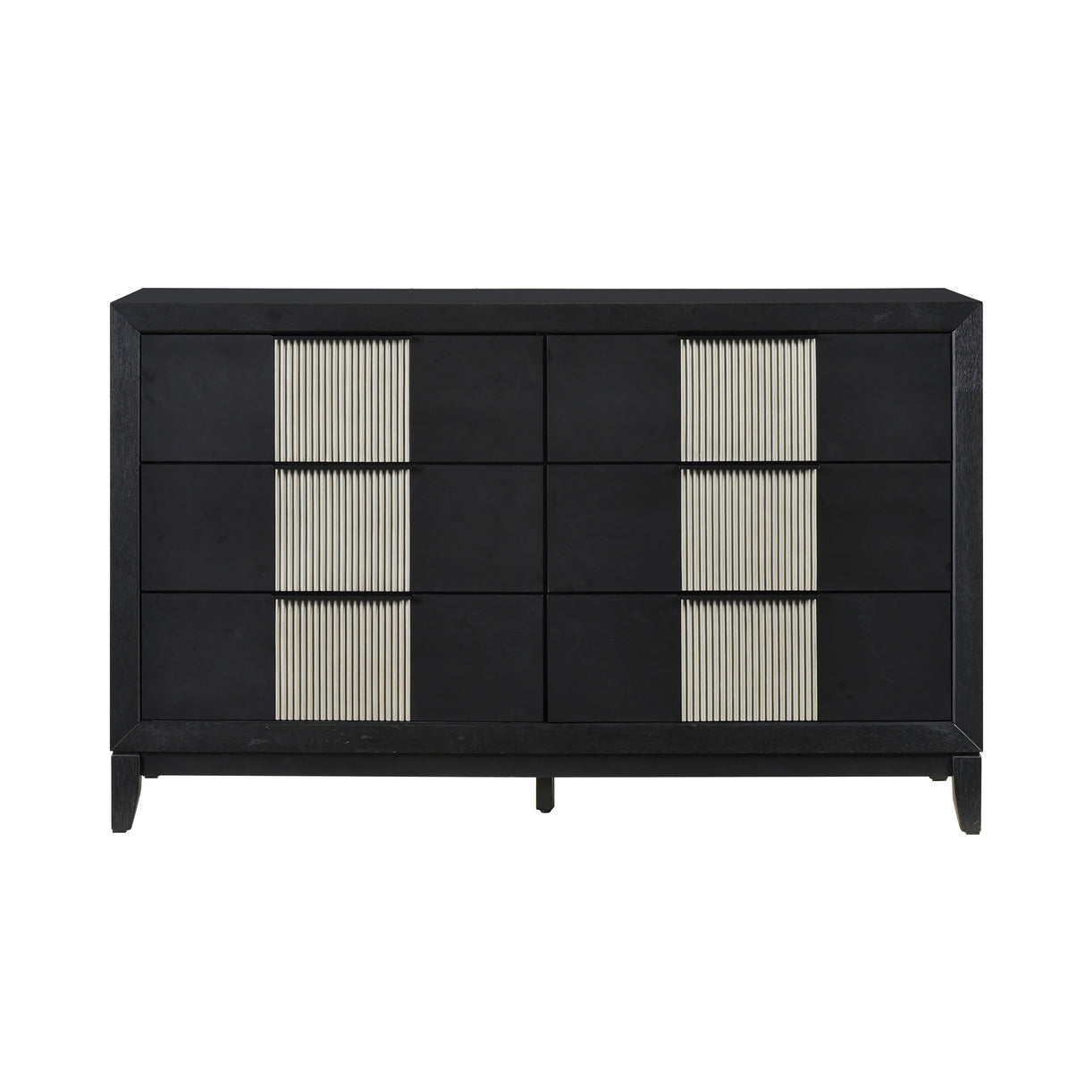 Garrison Charcoal/Gray LED Panel Bedroom Set from Homelegance - Luna Furniture